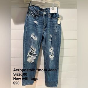 Aero jeans - new with tags- vintage mom style